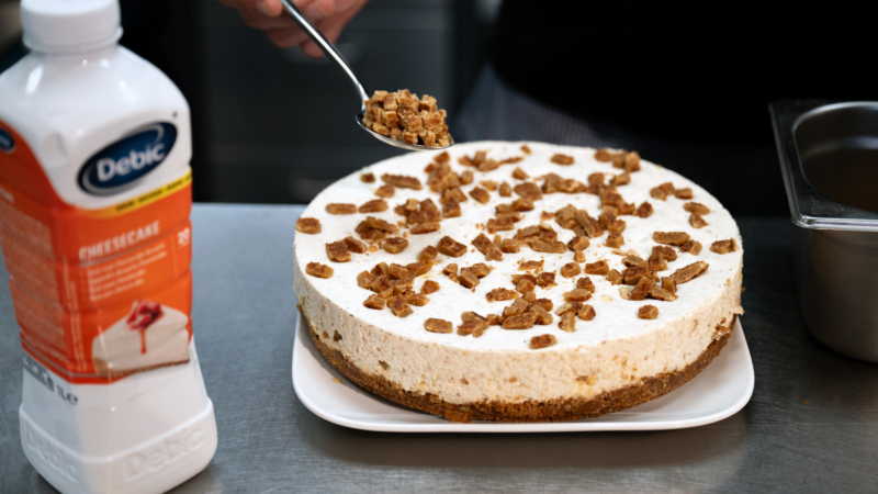 chef theo van het lokaal in drunen over debic cheesecake