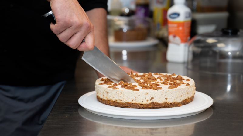 chef theo van het lokaal in drunen over debic cheesecake