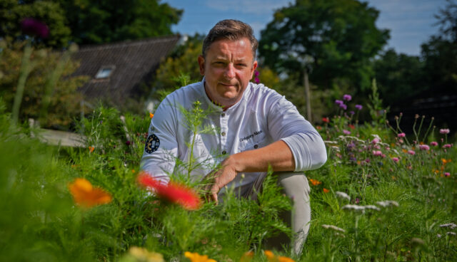 Grégory Nicole is patron-cuisinier van Restaurant Le Nord in Bilhoven