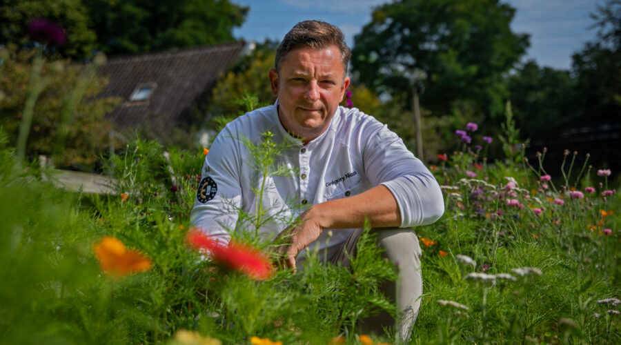 Grégory Nicole is patron-cuisinier van Restaurant Le Nord in Bilhoven