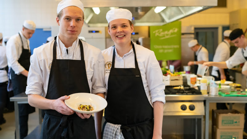 Jet Loos van De Groene Lantaarn en Bram Eenenberg van ’t Amsterdammertje