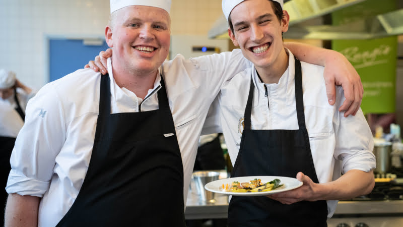 Moriaan Koeleman van Pure C en Sven Brandsen van Bij Jef