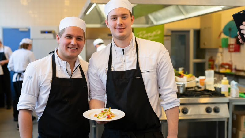 Niek de Smedt van Wiesen en Max Koomen van De Posthoorn