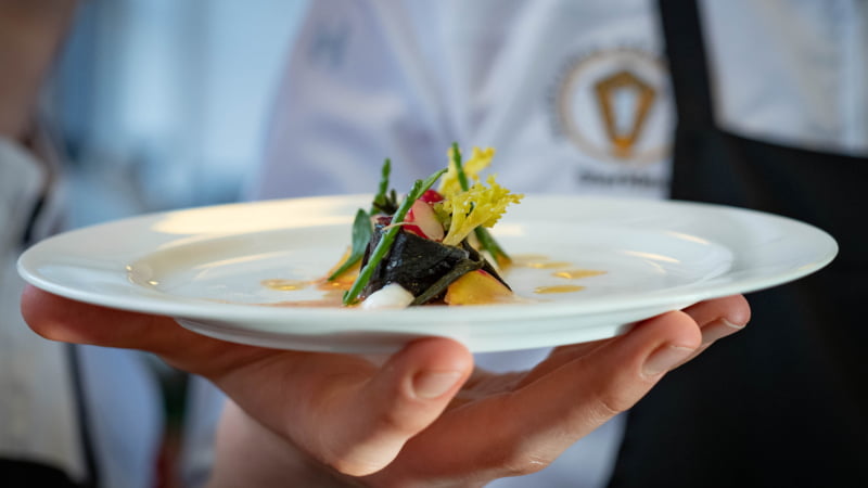 Gerecht Florian van Tout à Fait en Tom Groothuysen van Ratatouille Food & Wine