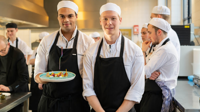 Roël Beekman en Martijn Hesseling, beiden van Ciel Blue