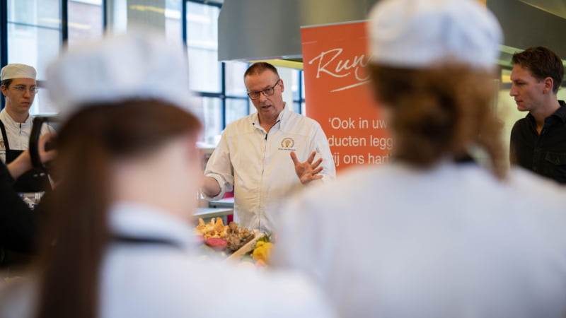 Groente gastles toptalenten Sterklas Amsterdam