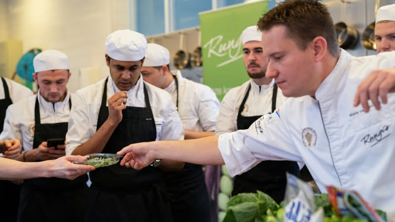 Groente gastles toptalenten Sterklas Amsterdam