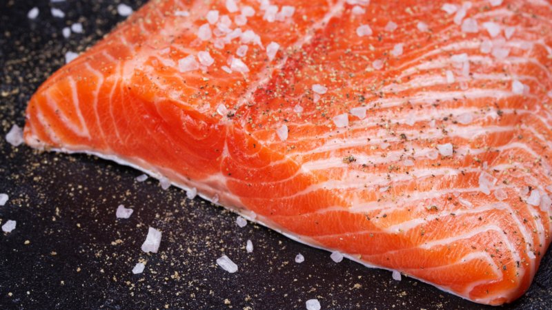 Gezouten zalm