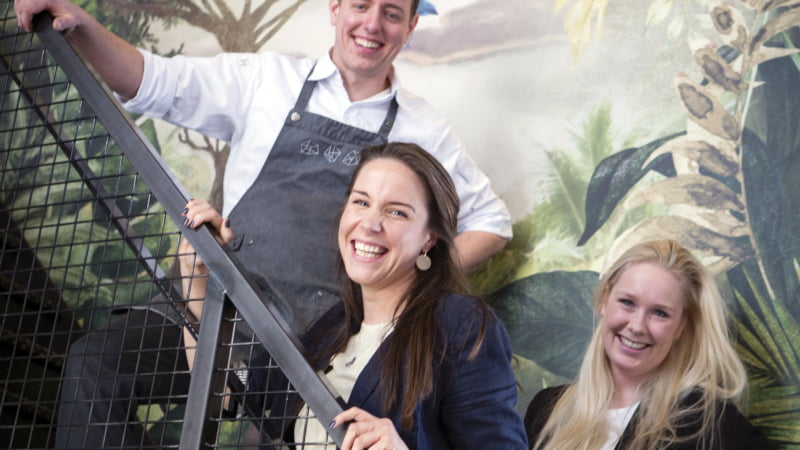 Thomas, Joleen en Bianca van Sukade in Meppel - fotografie Anne van der Woude