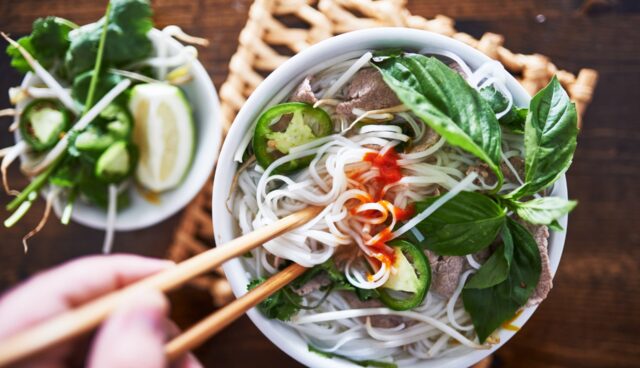 Noedels bami en mihoen