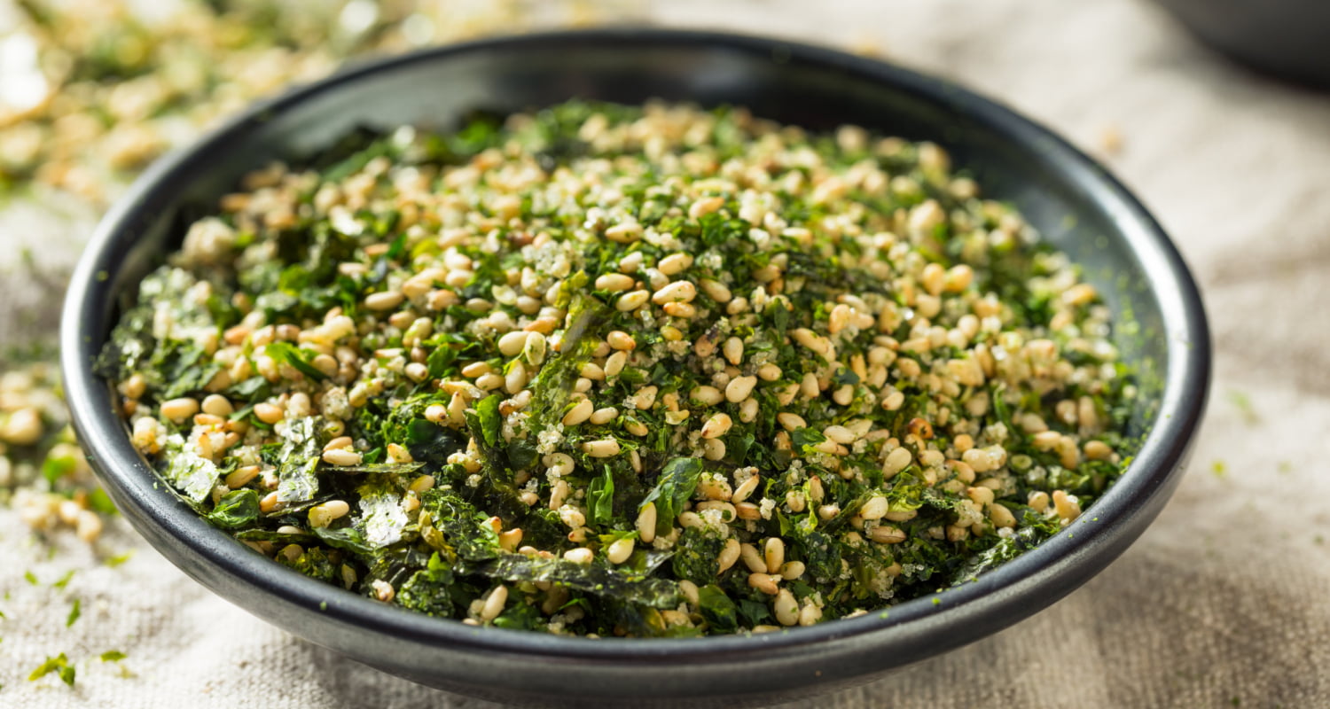 Furikake: een bijzonder strooisel met zeewier, sesam en gedroogde tonijn