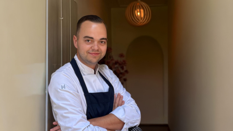 Cas Pikaar, chef en eigenaar van Restaurant Pikaar in Riethoven