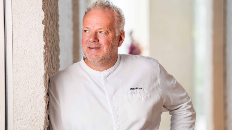 Azurite in Delft, waar Mario Ridder zijn meest persoonlijke keuken laat zien