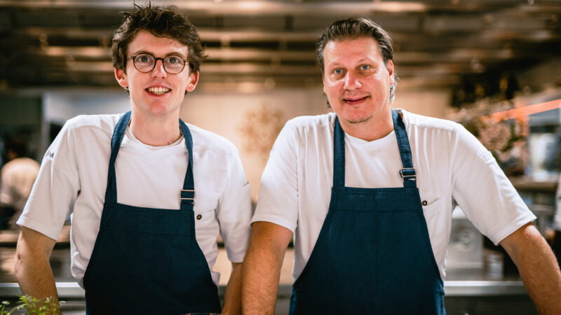 Chefs Jent van Cappelle & Leon Mazairac van Karel 5 in Utrecht