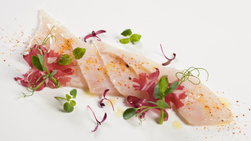 Rauw gemarineerde Kingfish